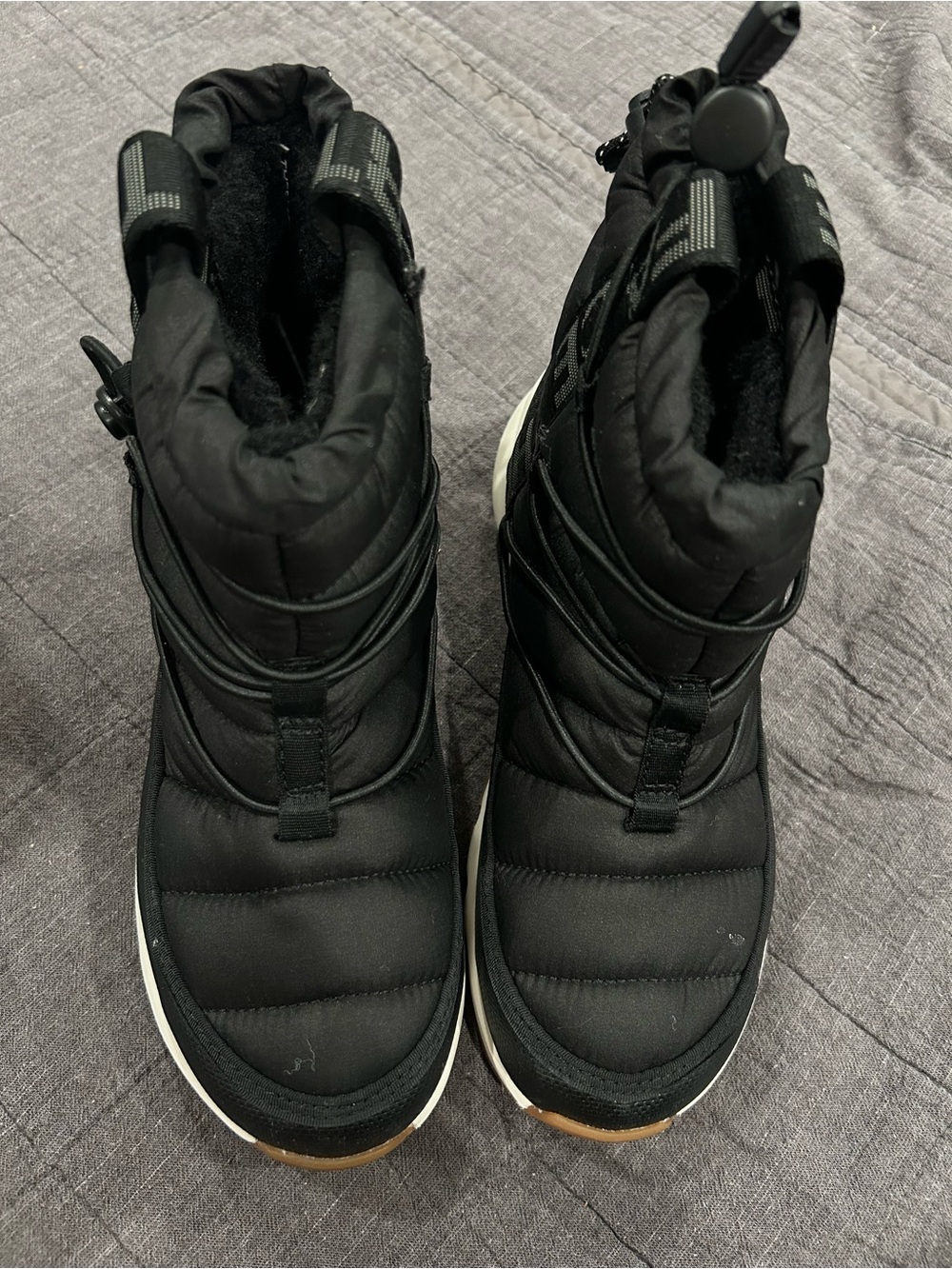The North Face Black ThermoBall Lace Up Waterproof Boots - women